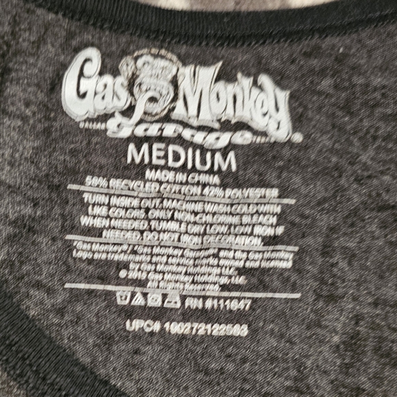 Gas Monkey Garage Tank Top Size Medium - Picture 4 of 5